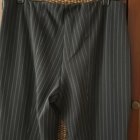 MAEVE Margot Pinstripe Kick Flare Pants - Picture 8 of 10